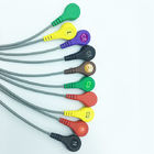 Reusable Beneware Snap Holter ECG Cable For Portable Monitor