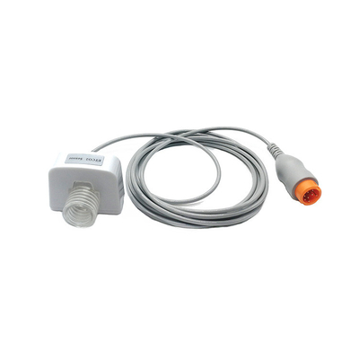 2.4m Length Mindray ETCO2 Sensor PVC OEM For 6800-30-50760