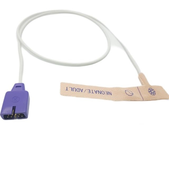 Disposable SpO2 Sensors Neonatal Adhesive DB 9 Pin SpO2 Sensor for Medical Monitoring